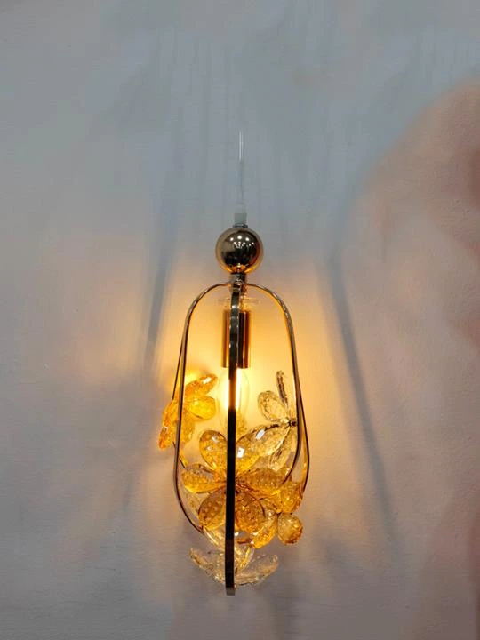 LED Hanging Crystal Lamp x1